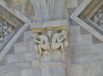 SX19767 Carving on leaning tower of Pisa, Italy.jpg